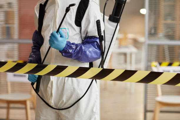 Professional Biohazard technician working in Milford, NH